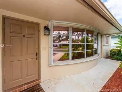 Living room bay window