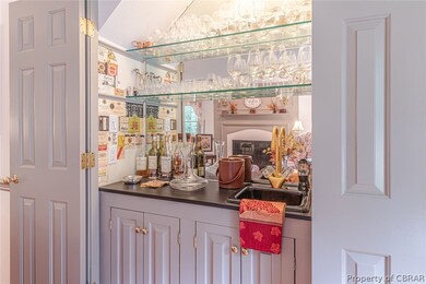 WET BAR IN LIVING ROOM