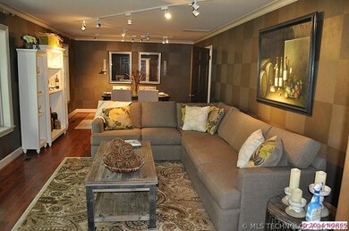 Formal living and dining area