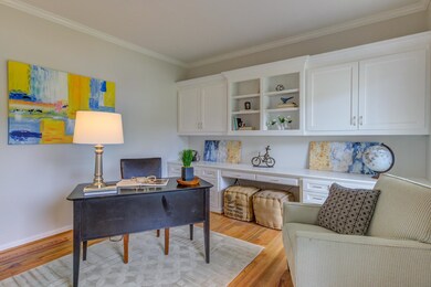 Office with built-ins