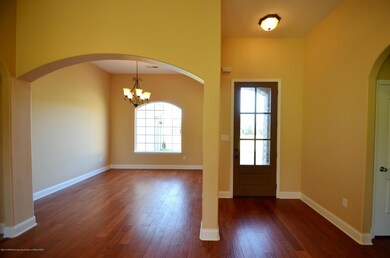 Entry and dining room