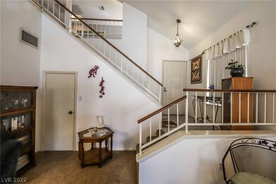 Soaring 17' ceilings highlight the great room