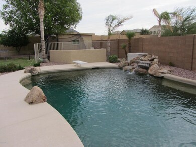 Pool and waterfall 1