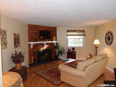 Great Room. Spacious room with wood burning firepl