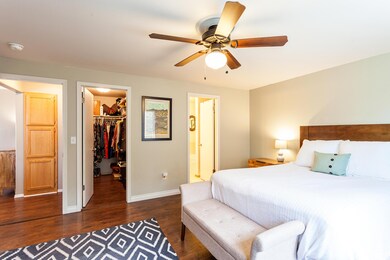 Master Suite with walk-in closet