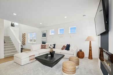 (Photo of model home)