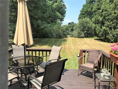 View from the rear deck