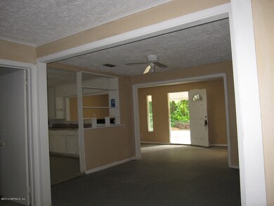 Living area towards front door