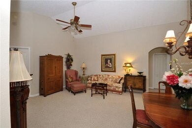 Formal Living Room with Dining Room