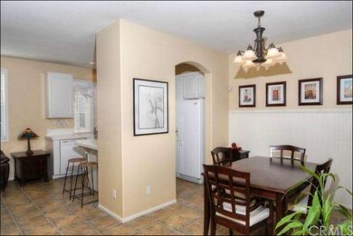 Kitchen serves both formal dining room and family 
