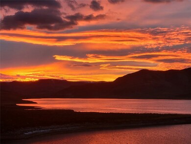 Sunset over Stagecoach Reservoir