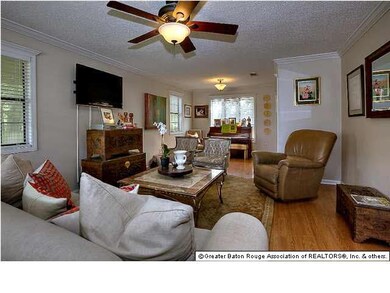 View of the living room as you enter the front doo