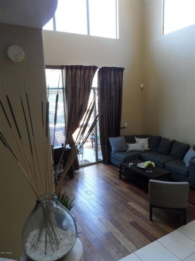 Living Room View from Stairs