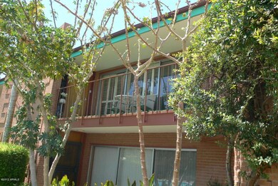 Balcony to front door