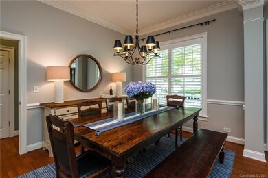 Formal Dining Room is open to the entry hall...gre