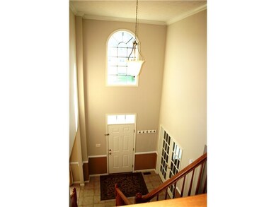 Entry/Foyer. 2-story foyer with turned staircase, 