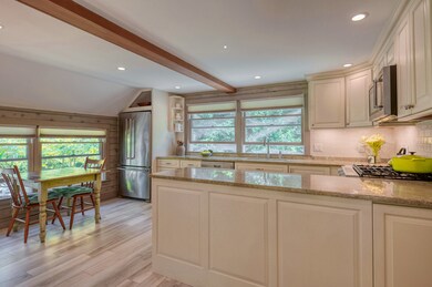 breakfast nook in kitchen