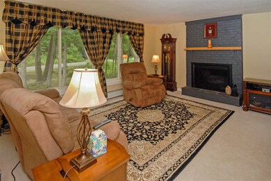 Keep warm and cozy with your fireplace.