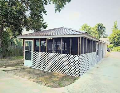Enclosed back porch