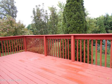 Spacious deck