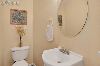 Half bathroom on the main level - guest bathroom