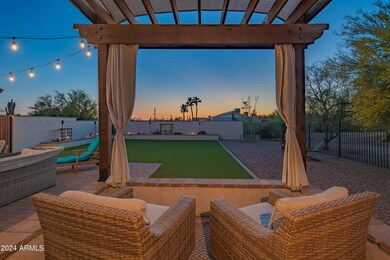 Sunset views from private patio