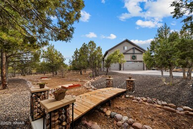 Lighted Bridge On Lot