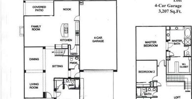 Floor Plan - Model 3207