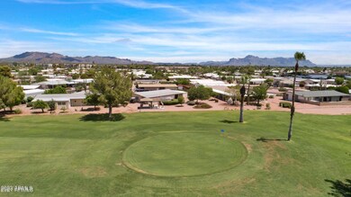 Aerial View Looking at Home