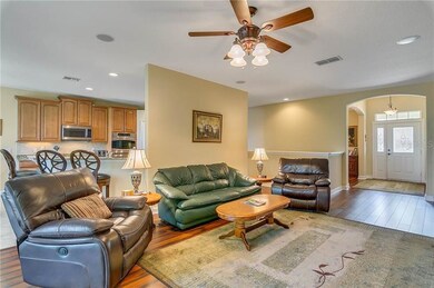 Spacious Great Room with walkout balcony.