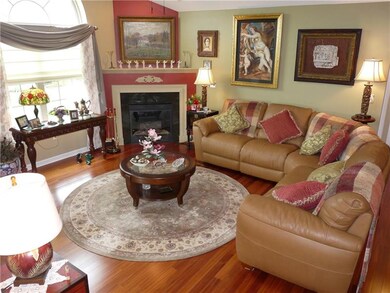 The stunning living room with ceiling fan, palatia