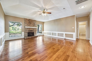 Main living room with fireplace