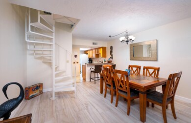 Large dining area