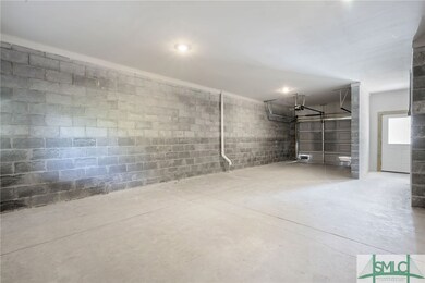 2-car tandem garage with storage