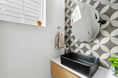 Bathroom with a sink