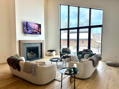 Large windows throughout