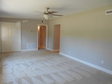 Living Room looking toward the Closet and Hallway