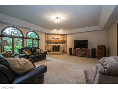 Fabulous Family Room with Brick                   