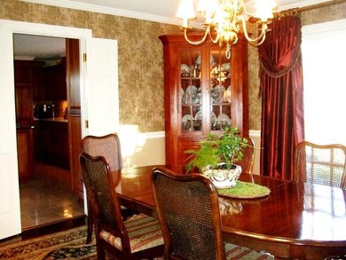 Dining Room is a perfect size for family or guests