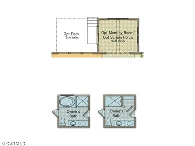 1st Floor Plan - Includes Morning Room & Upgraded 