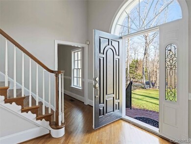 Looking outside and into the dining room