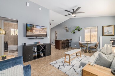 upgraded ceiling fans throughout