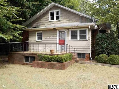 Back entrance and patio