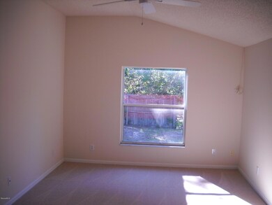 Vaulted Master bedroom view