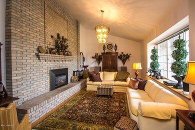 Spacious High Ceiling Living Room