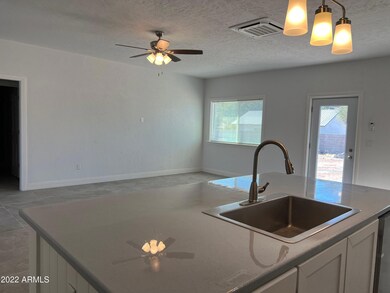Kitchen Open to Living Area