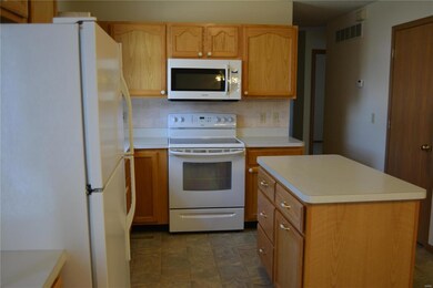 Oak cabinets