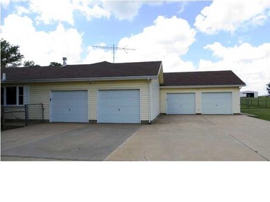 Large 4 car garage