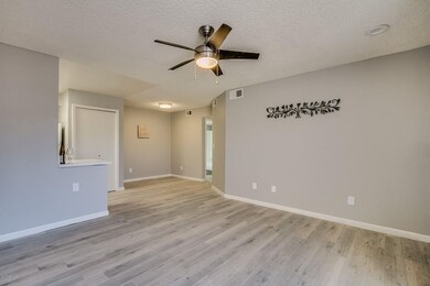 LIVING ROOM AND DINING SPACE