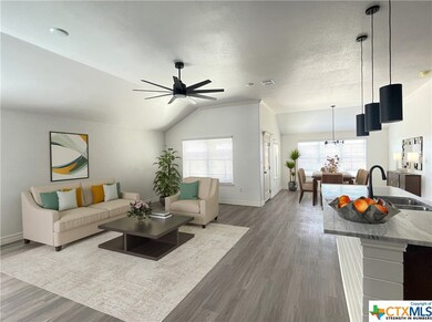 Virtually Staged Living room